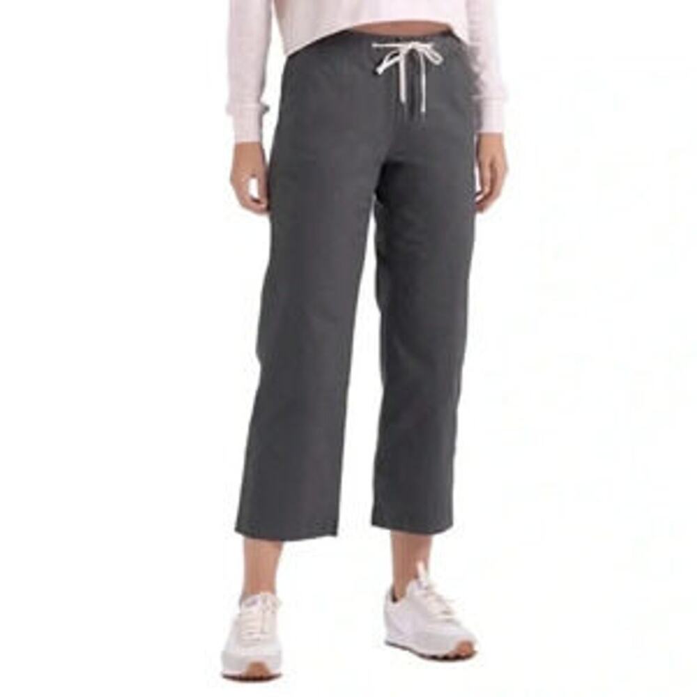 Vuori Gray Wide Leg Pants